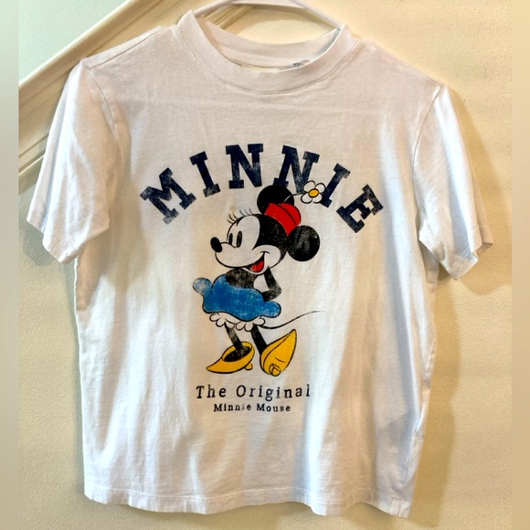 Minnie Mouse Graphic Tee XS H&M Disney - Picture 1 of 5